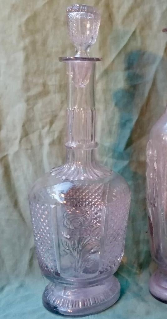 antieke Victoriaanse fles, Ophalen of Verzenden