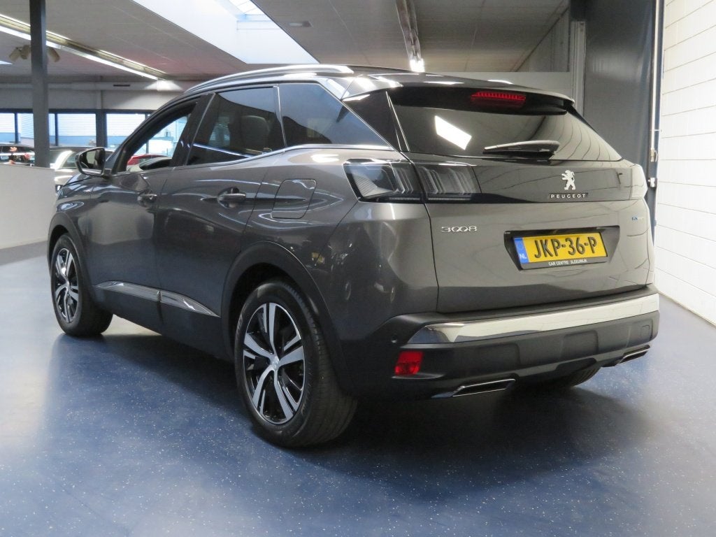 Peugeot 3008 1.6 HYbrid4 300 GT (bj 2023, automaat), Auto's, Peugeot, Automaat, Euro 6, 4 cilinders, Leder en Stof
