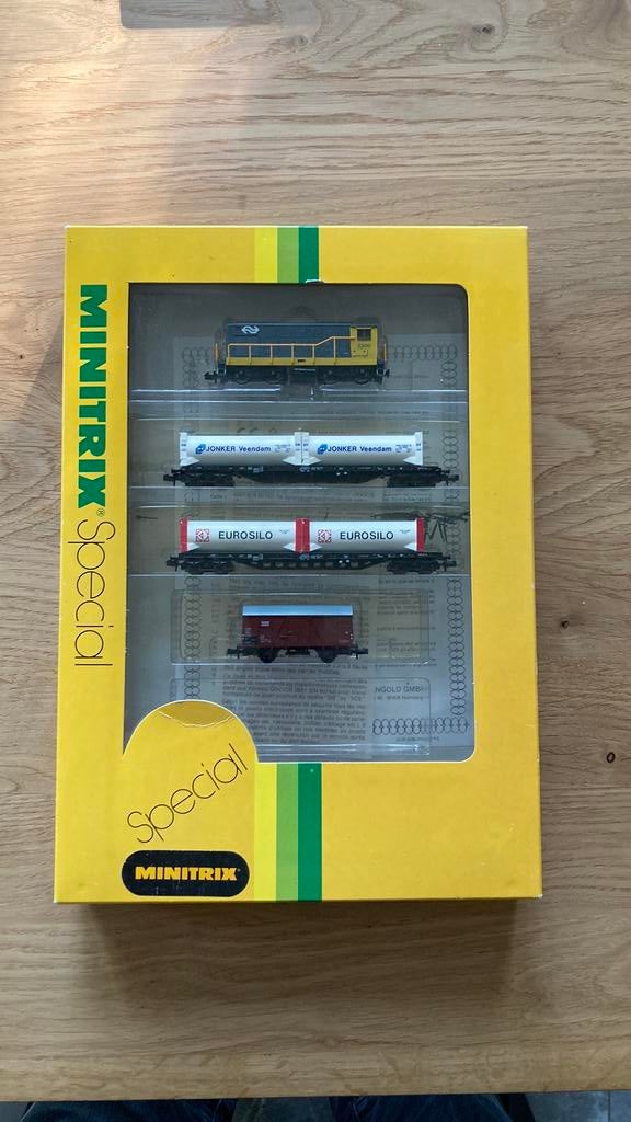 Minitrix 11083 NS set met 2200 loc, Treinset, Gelijkstroom, Trix, Ophalen of Verzenden