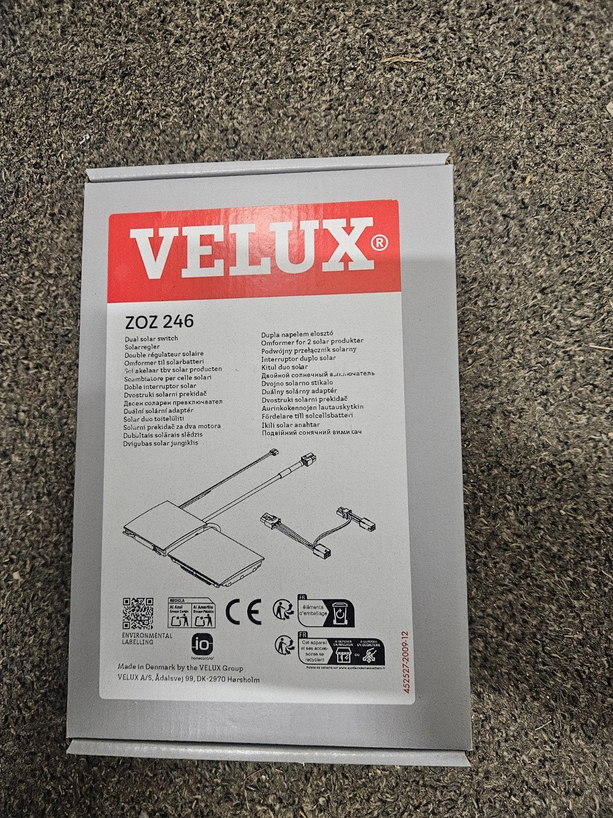 VELUX ZOZ 246 Dual Solar Switch - Nieuw in verpakking, Ophalen of Verzenden, Nieuw