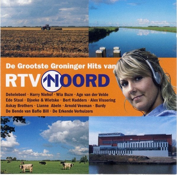 Grootste groninger hits RTV Noord - groningen dialect, Cd's en Dvd's, Ophalen of Verzenden, Zo goed als nieuw, Streekmuziek, Album