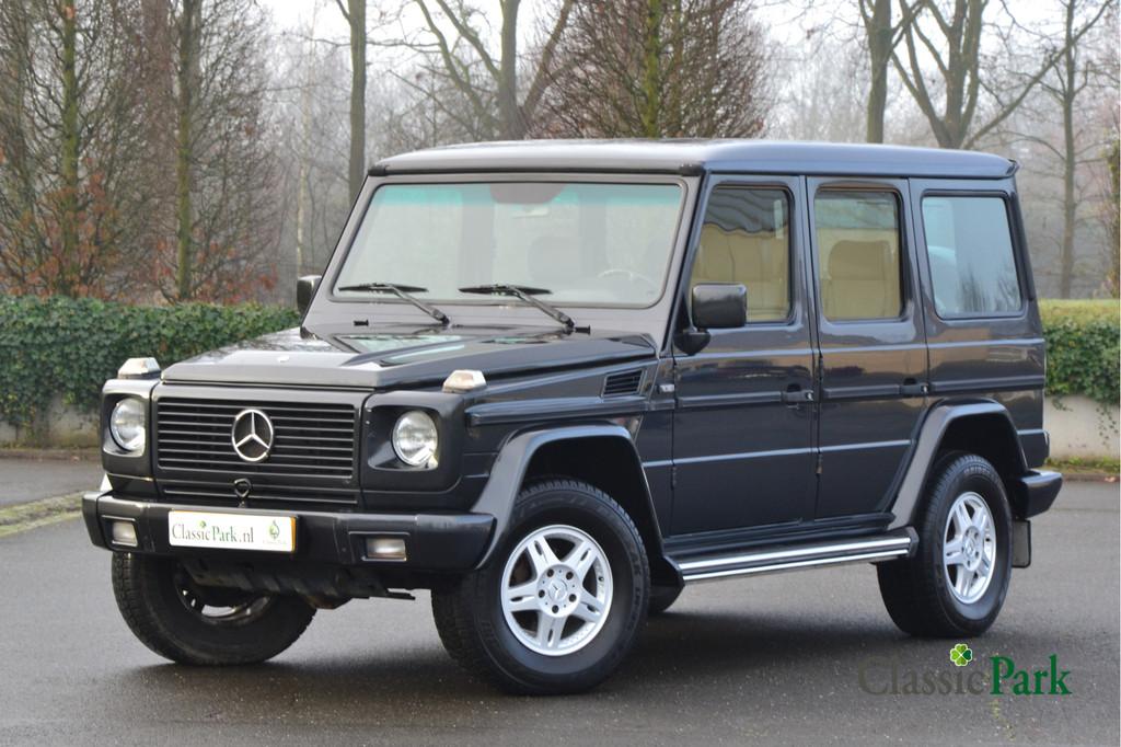 Mercedes-Benz 300-serie 300 GE W463 Lang (bj 1991), Auto's, Oldtimers, Automaat, Metallic lak, Leder en Stof, Mercedes-Benz