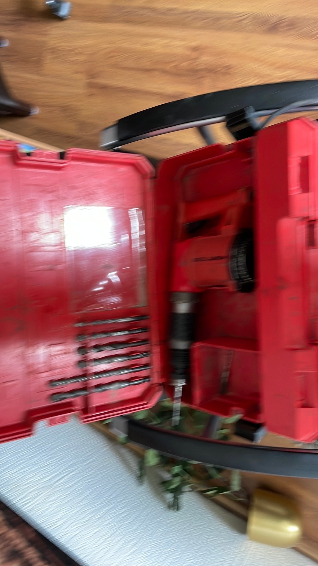Hilti TE 22 Boorhamer met koffer en boren, Doe-het-zelf en Verbouw, Gereedschap | Boormachines, Ophalen, Boor- en/of Breekhamer