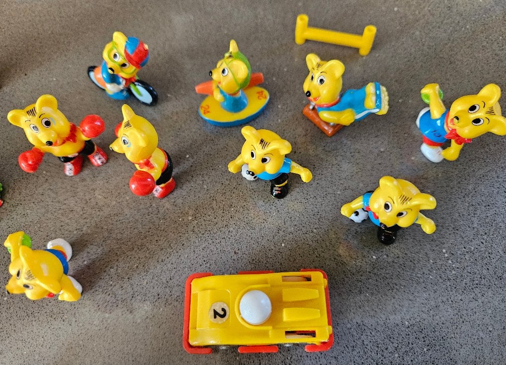verzamelen 11 stuks Haribo Figuurtjes serie sport., Ophalen of Verzenden, Zo goed als nieuw, Overige typen