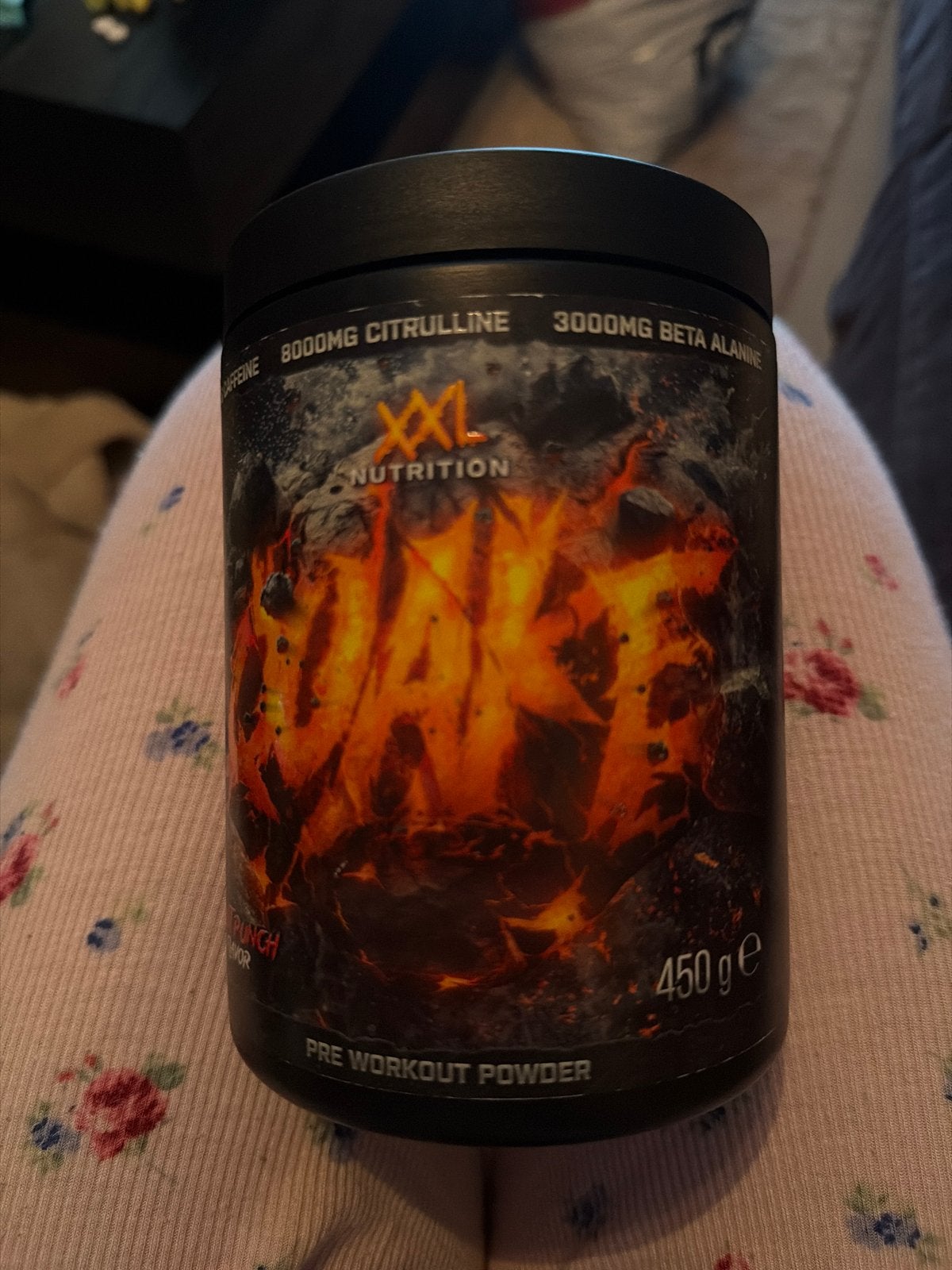 XXL Nutrition Wake Pre-Workout Poeder - Cherry Punch, Ophalen of Verzenden, Zo goed als nieuw, Poeder of Drank