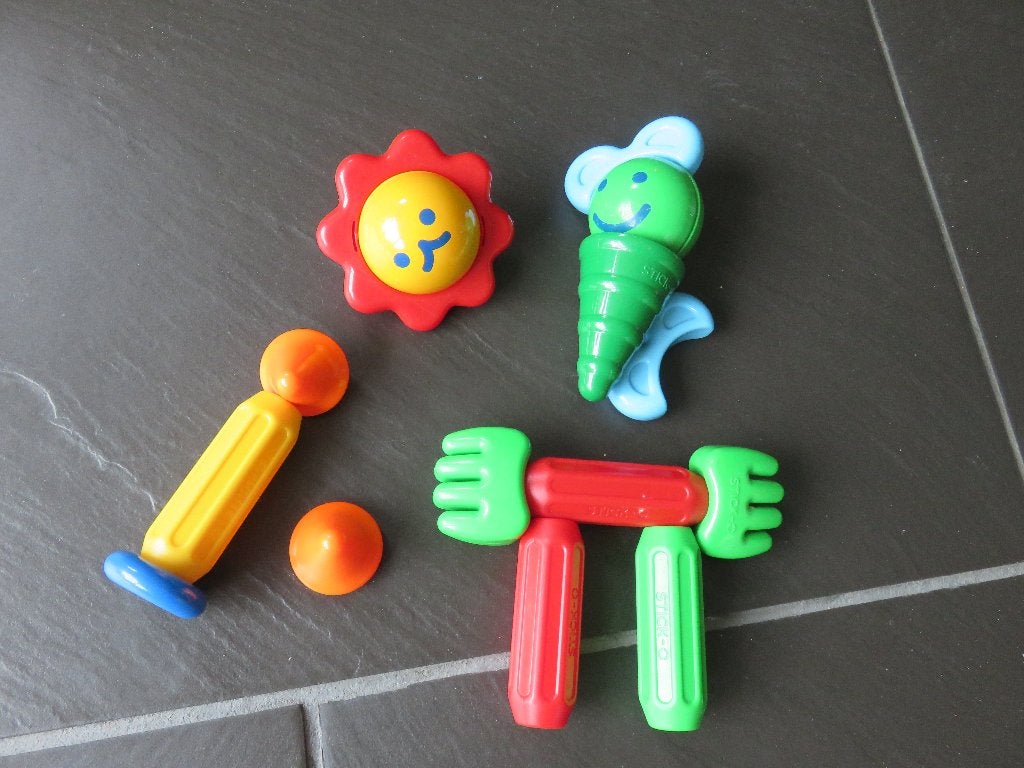 Stick-O forest friends, 17st magneet set, lijkt op smartmax, Kinderen en Baby's, Speelgoed | Educatief en Creatief, Ophalen of Verzenden