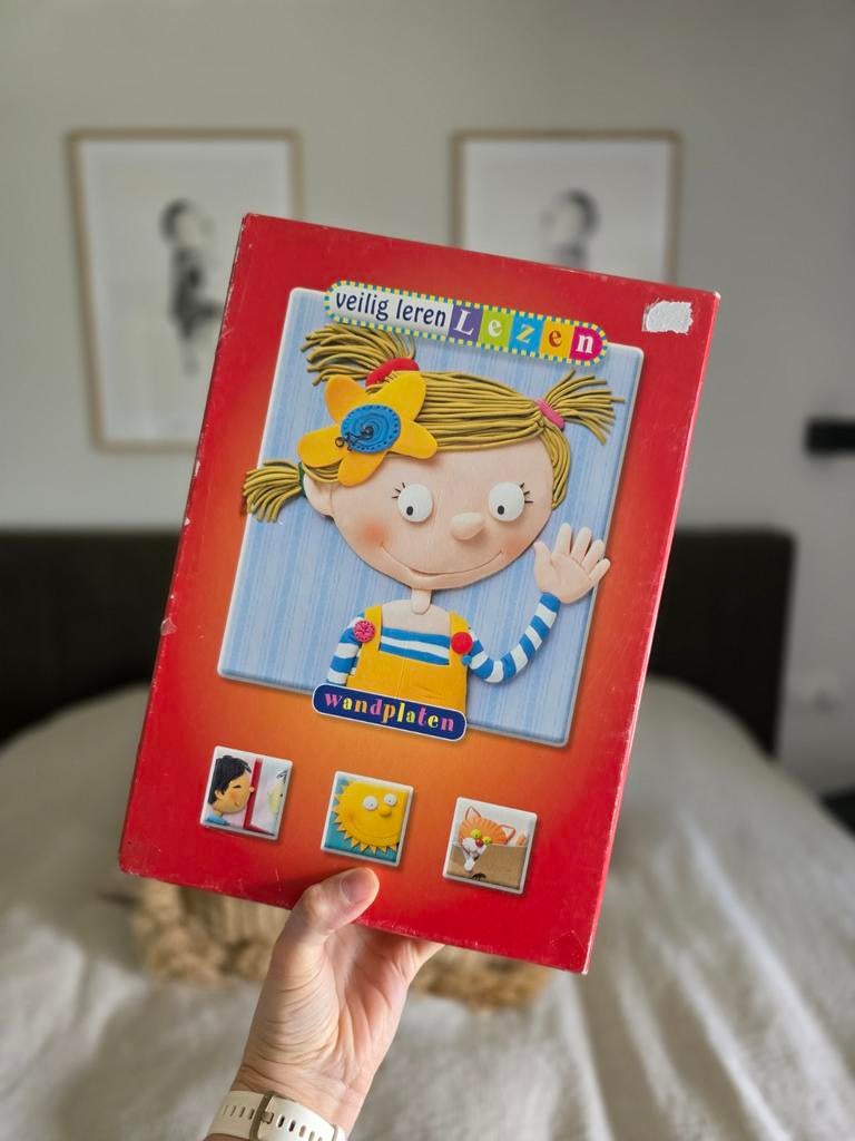 Veilig leren lezen wandplaten editie Kim, Boeken, Ophalen of Verzenden