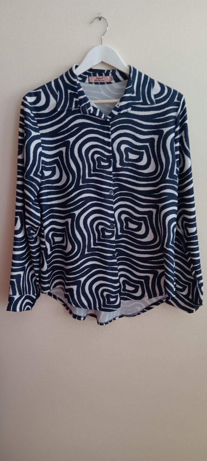 Blauwe blouse van Sophia Pure Feminine, maat: XL, Nieuw., Blauw, Maat 46/48 (XL) of groter, Nieuw, Ophalen of Verzenden