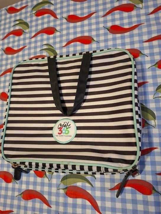 Gestreepte Create 365 Planner Tas - Organiseer je leven!, Ophalen of Verzenden, Gebruikt, Overige typen, Overige merken