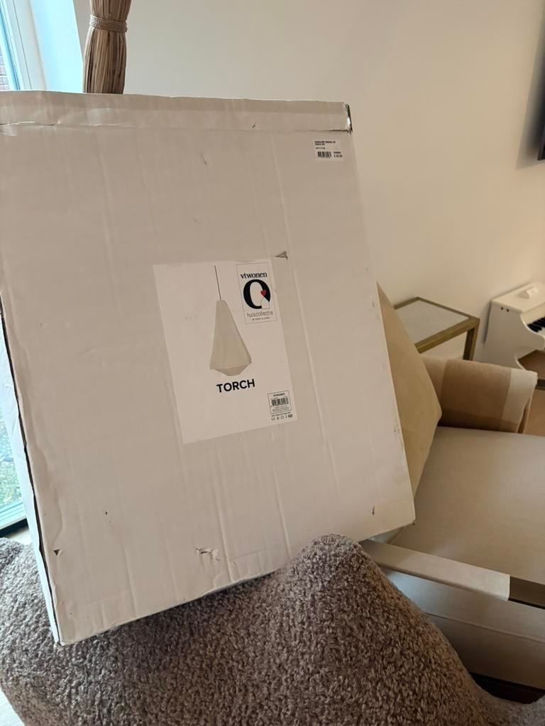 NIEUWE VTwonen torch lamp 40 cm doorsnede, Ophalen of Verzenden, Nieuw, Minder dan 50 cm