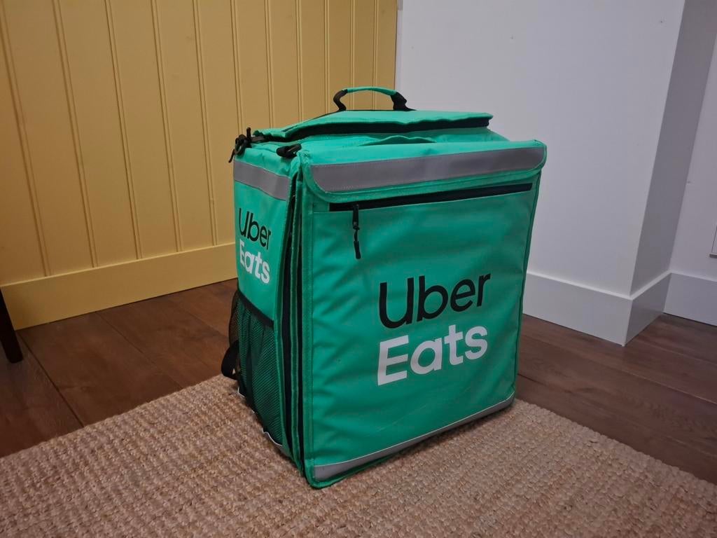 Uber eats tas, Ophalen, Zo goed als nieuw
