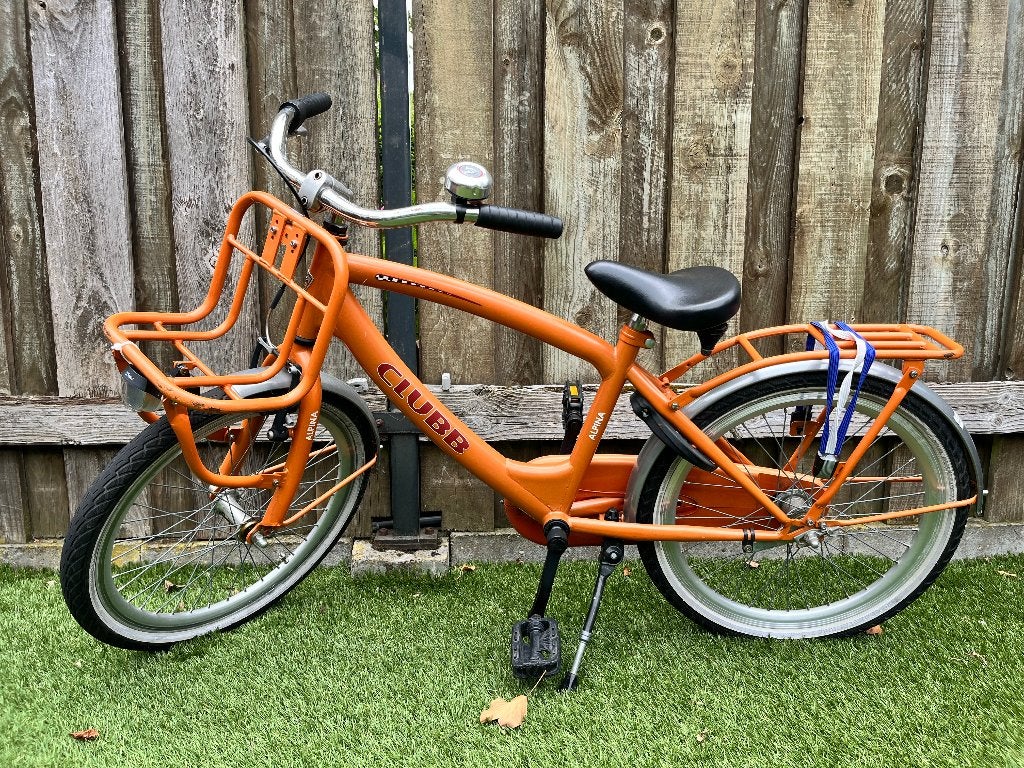 Kinderfiets beachbike, Fietsen en Brommers, Fietsen | Kinderfietsjes, Terugtraprem, Gebruikt, Minder dan 16 inch, Ophalen