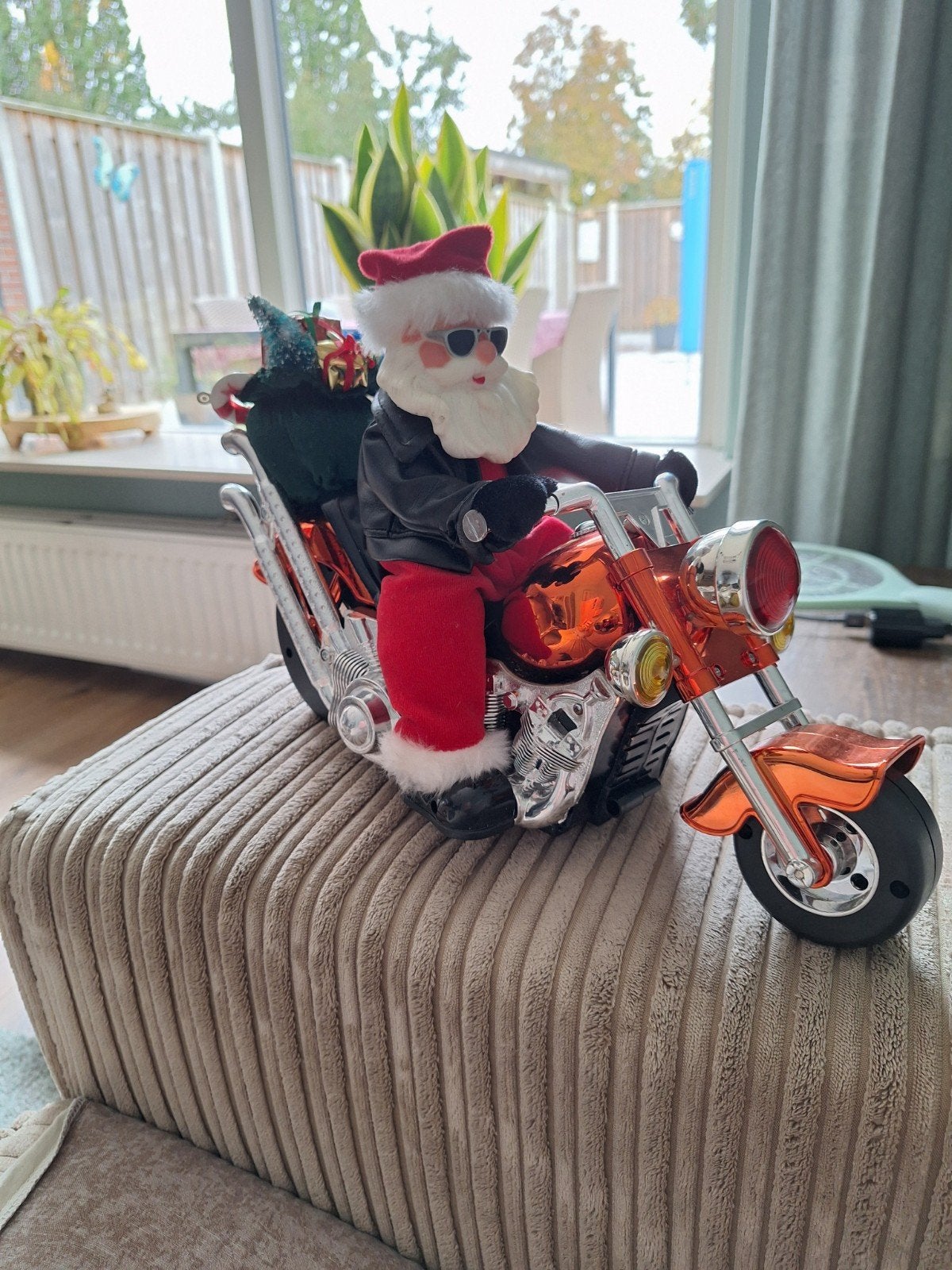 Zingende kerstman op motor, Diversen, Ophalen, Gebruikt