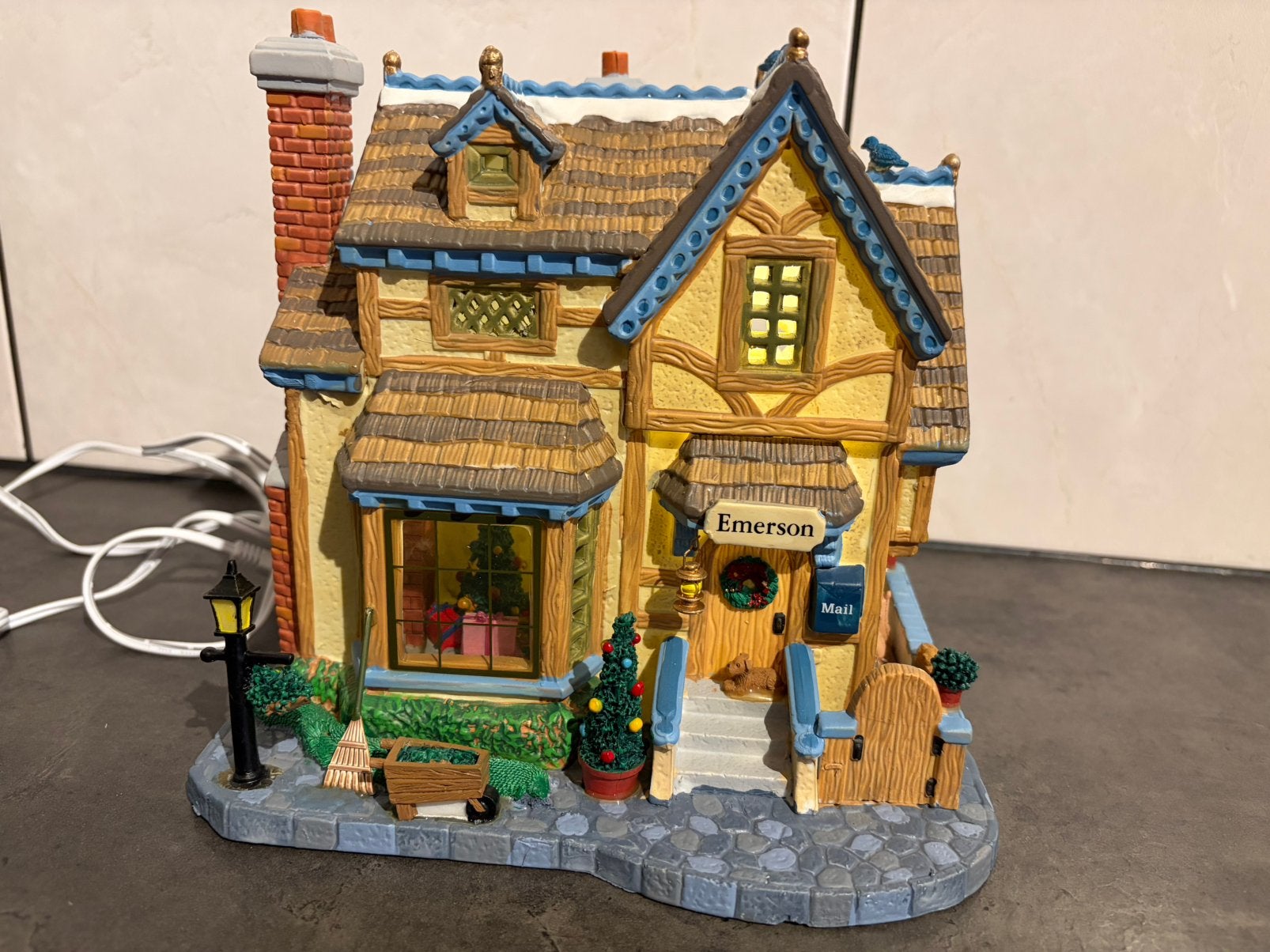 Lemax Emerson House, Ophalen of Verzenden, Gebruikt