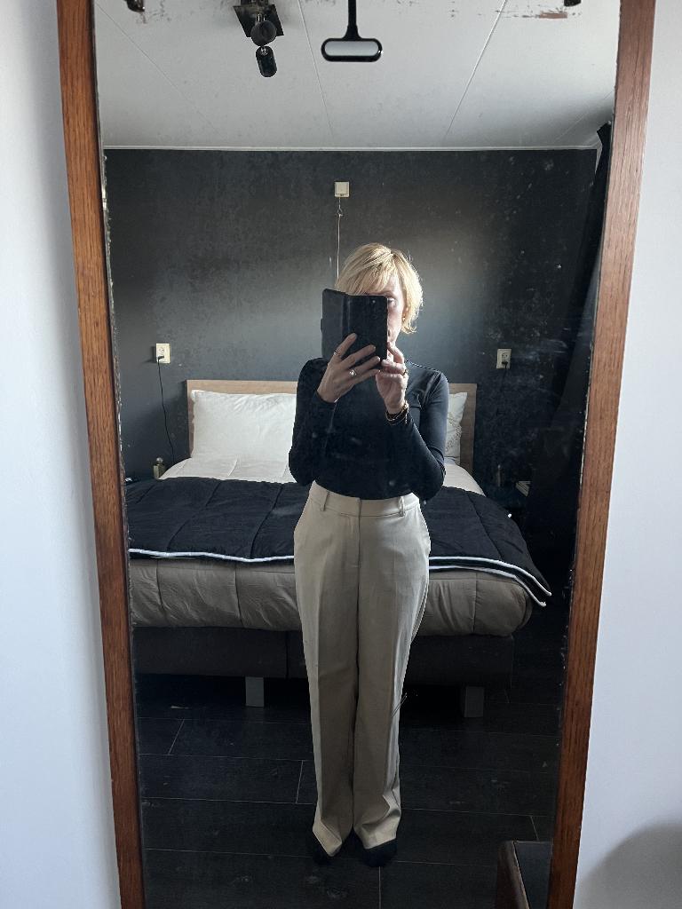 Gouden broek, wijde pijpen, Revelation, The Sting, Maat XS., Overige kleuren, Zo goed als nieuw, Maat 34 (XS) of kleiner, Lang