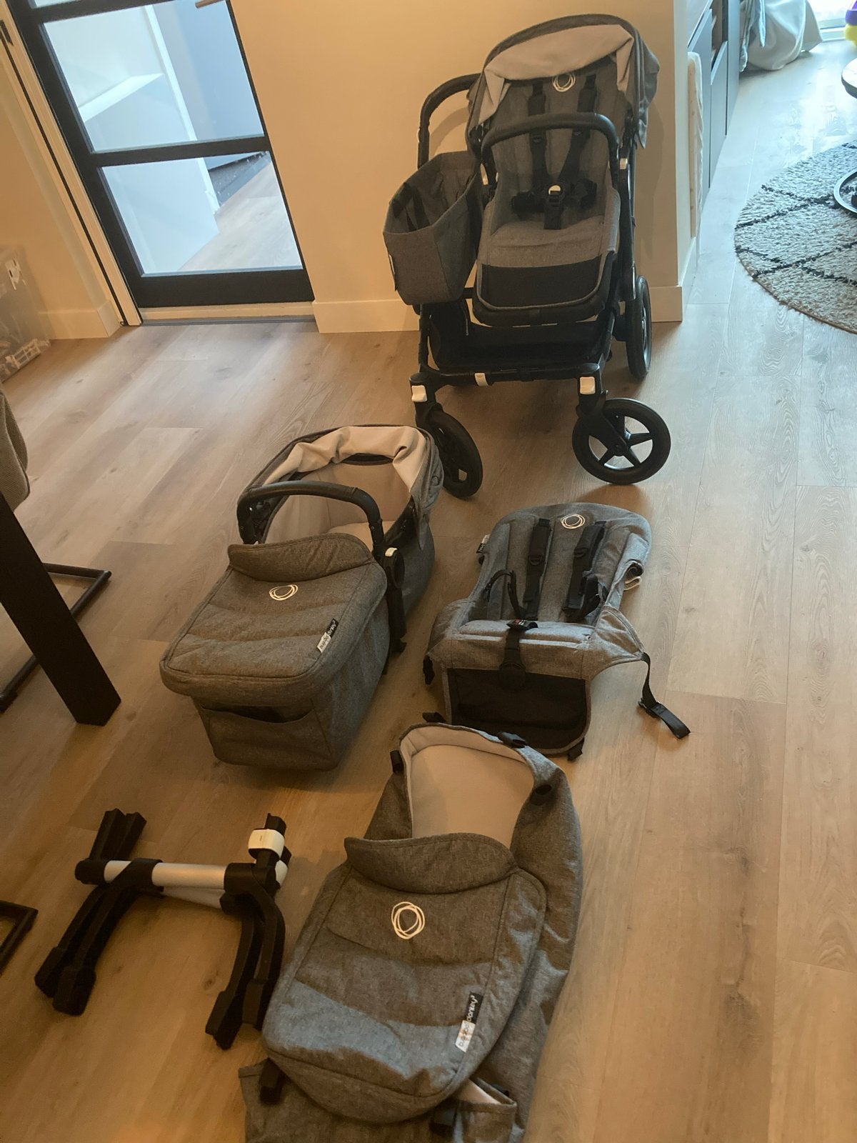 Bugaboo Donkey 3 Duo kinderwagen - Zo goed als nieuw, Kinderen en Baby's, Kinderwagens en Combinaties, Zo goed als nieuw, Ophalen