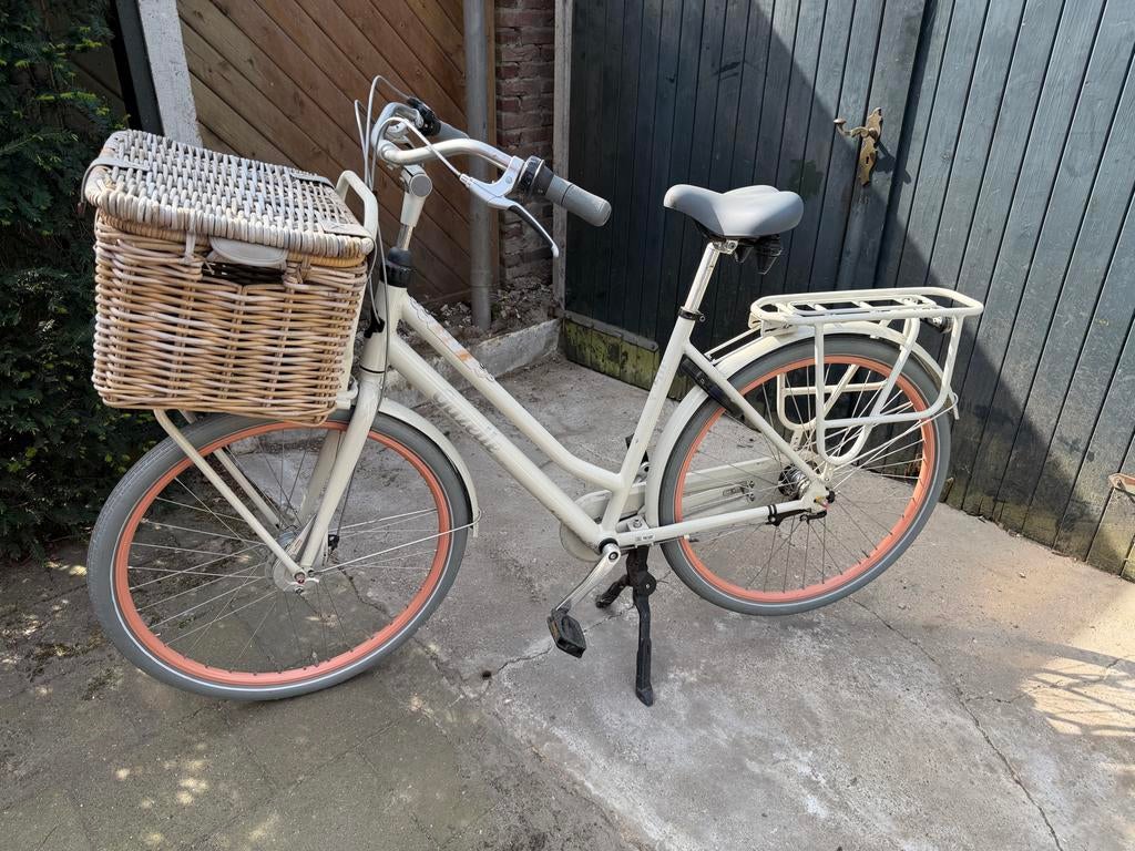 Gazelle Miss Grace damesfiets met mand, Ophalen, Gebruikt, Versnellingen, 50 tot 53 cm