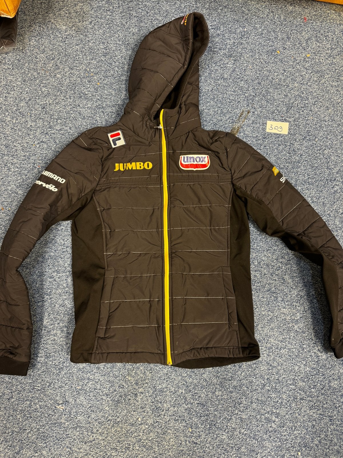 Jumbo donsjas maat M, Ophalen of Verzenden, Gedragen, Maat 38/40 (M), Zwart