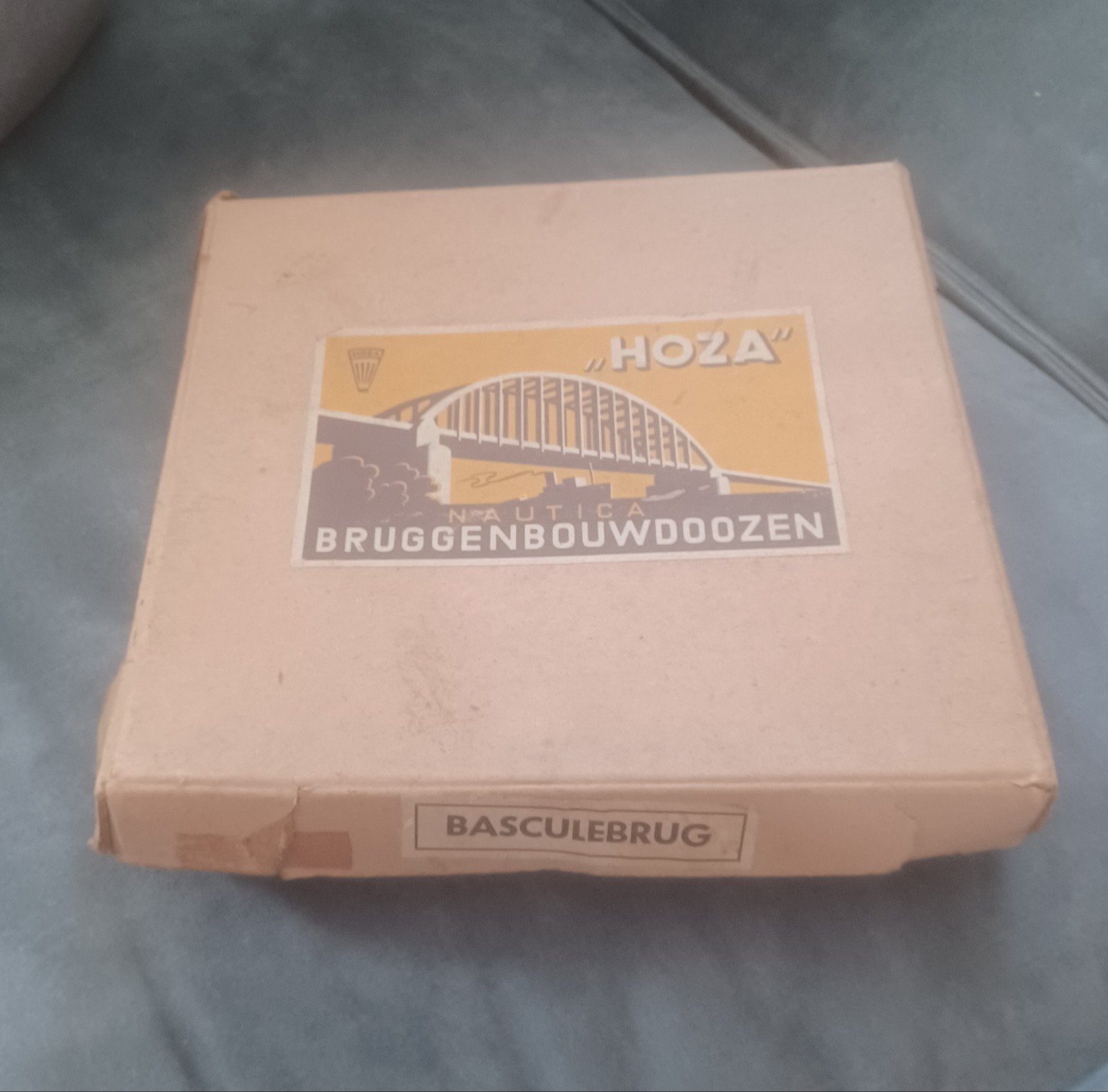 HOZA houten basculebrug houtzagerij Zaandam 1938, Antiek en Kunst, Ophalen of Verzenden