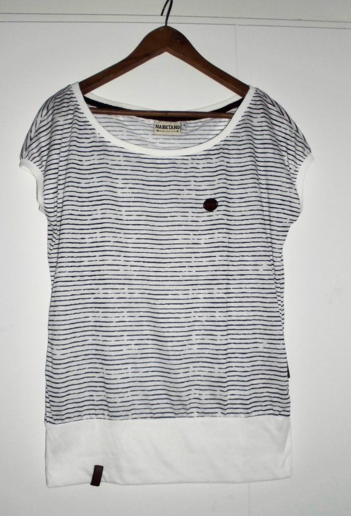 Naketano shirt maat M, Maat 38/40 (M), Wit, Ophalen of Verzenden, Zo goed als nieuw