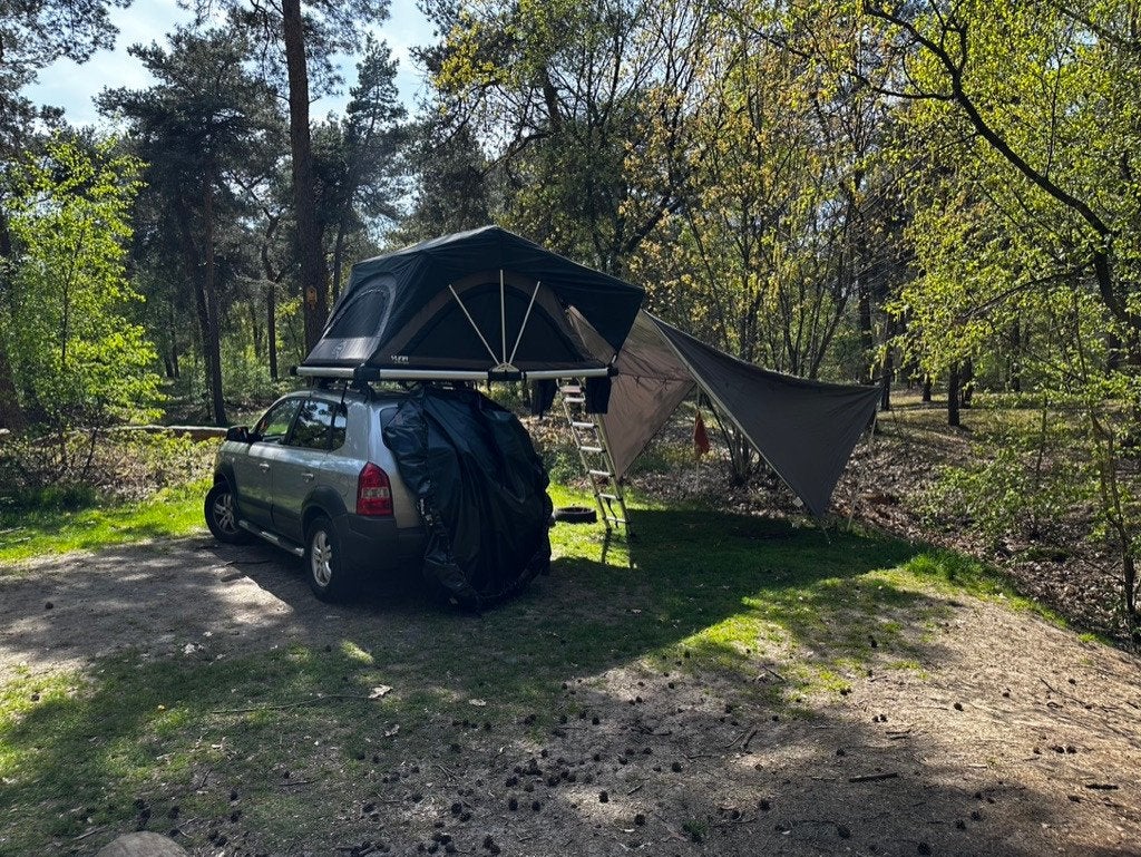 Daktent Yuna 140, Caravans en Kamperen, Tenten, Ophalen, Zo goed als nieuw, Tot en met 2