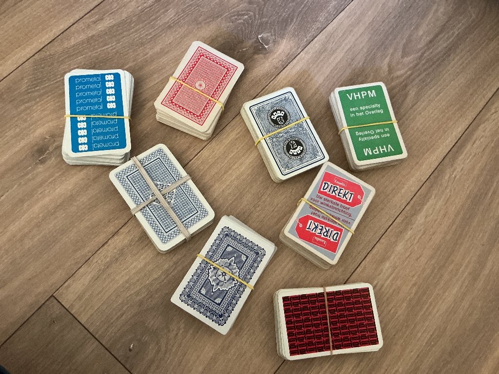 Speelkaarten zonder doosje, Ophalen of Verzenden, Gebruikt, Speelkaart(en)