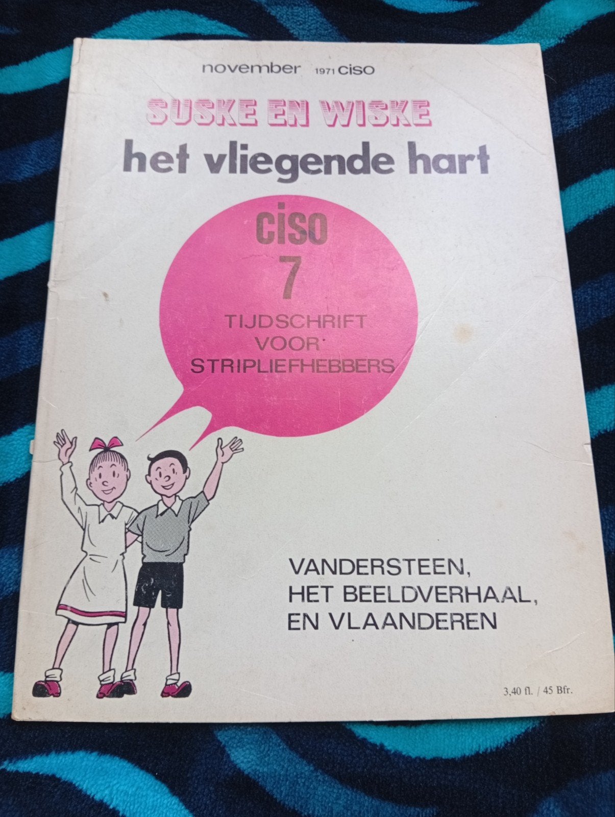 Suske en Wiske: Het Vliegende Hart - Ciso 7 (1971), Boeken, Stripboeken, Ophalen of Verzenden