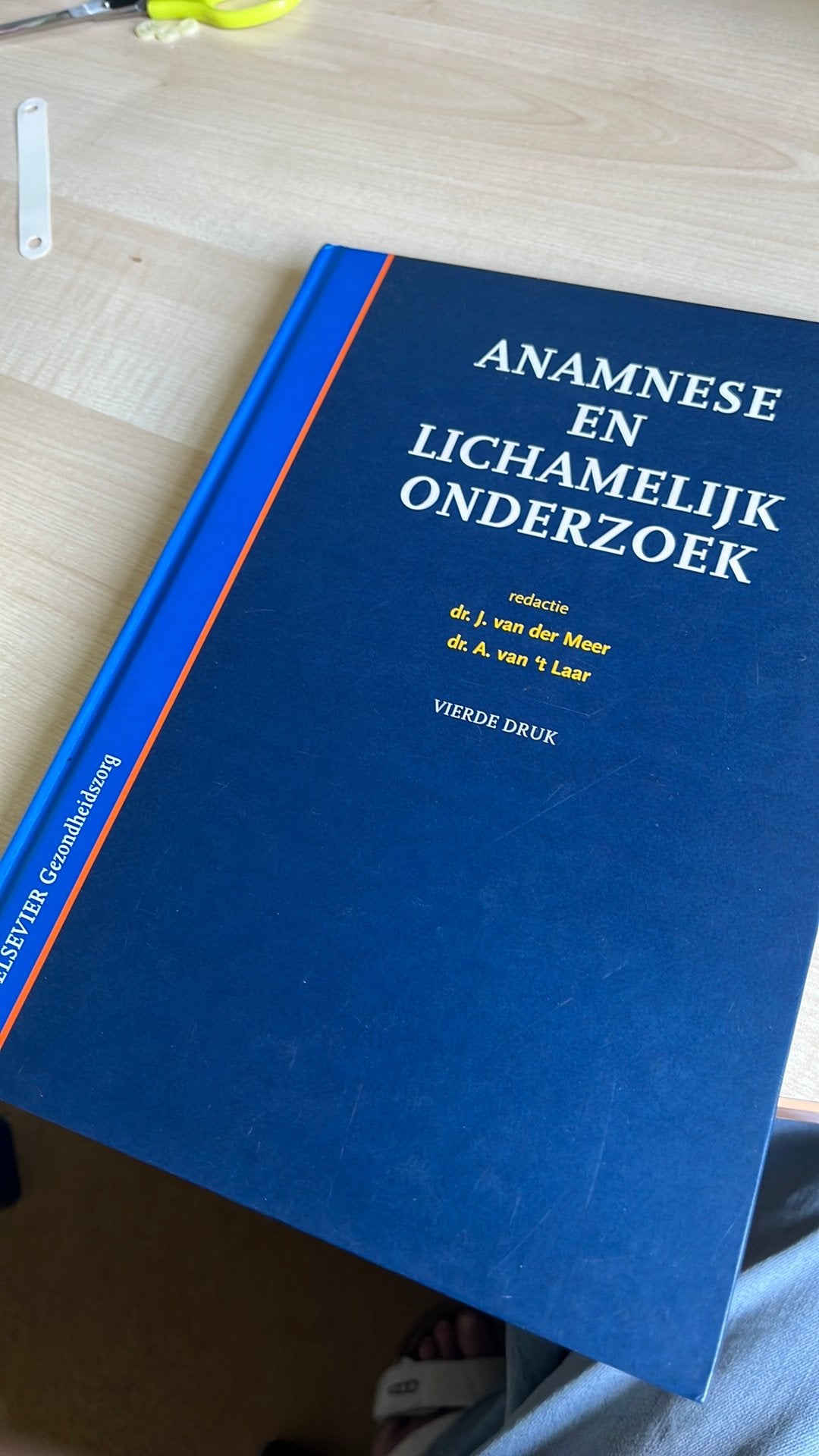 Anamnese en lichamelijk onderzoek, Boeken, Ophalen of Verzenden, Zo goed als nieuw