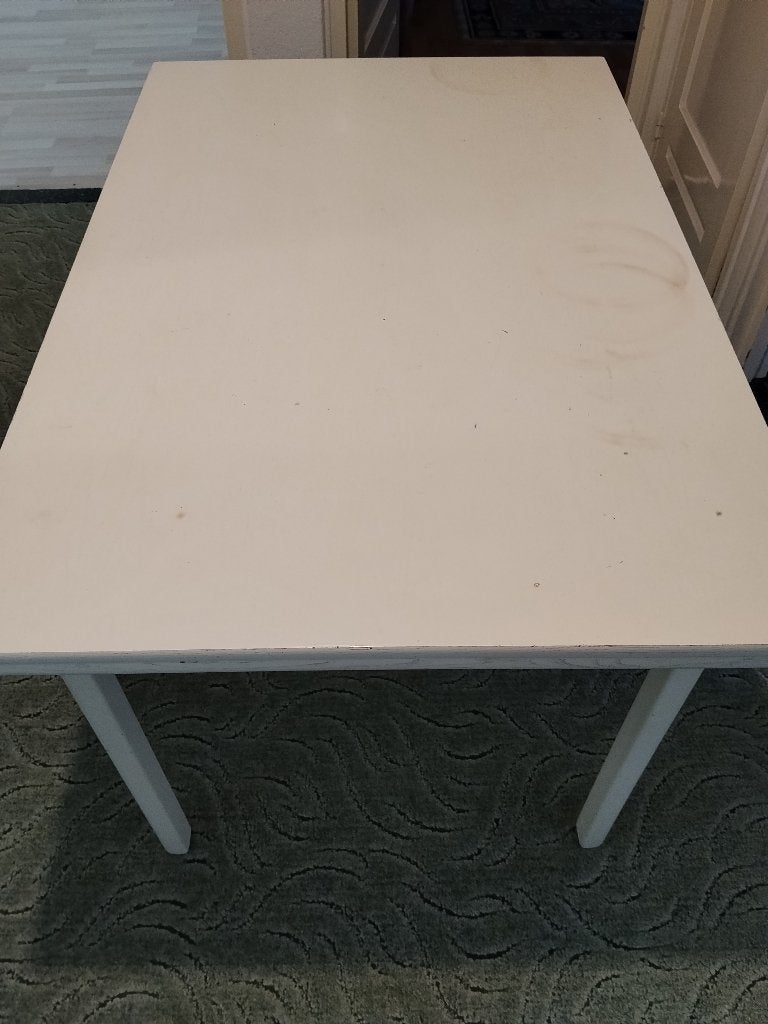 4 stoelen met tafel, Ophalen, Gebruikt