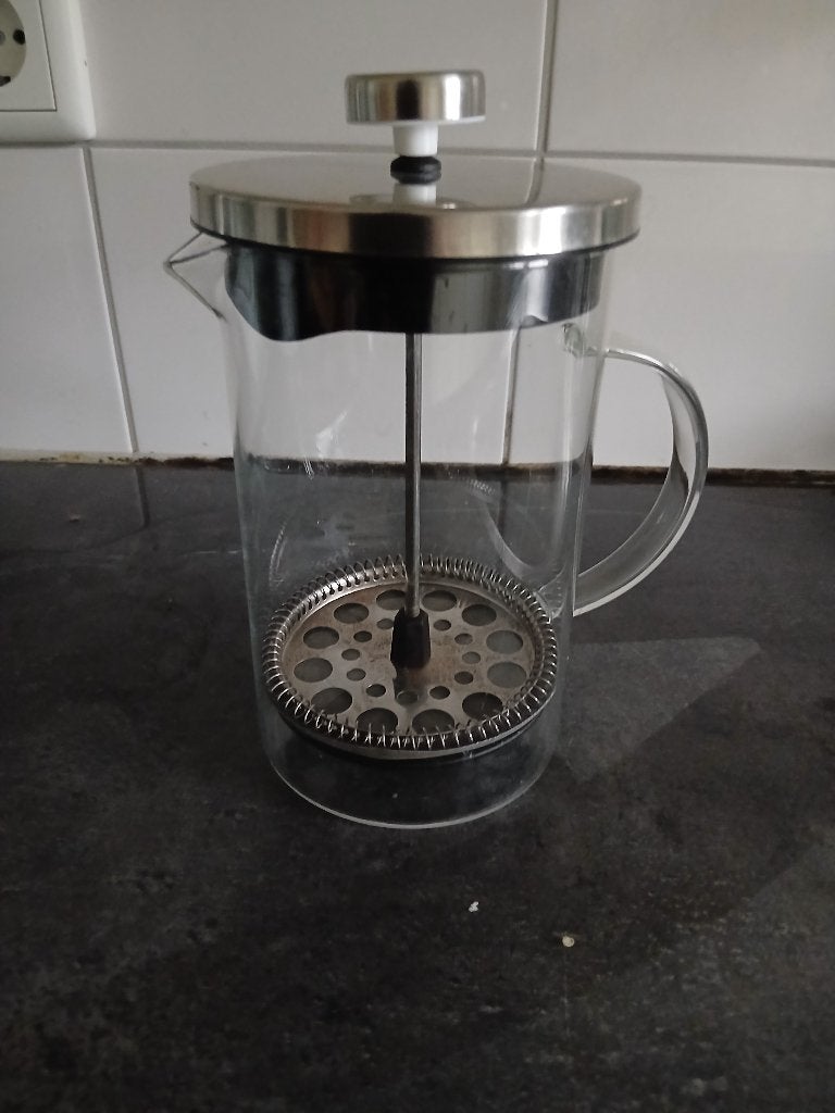 Cafetière, Ophalen, Zilver, Overige merken, Glas