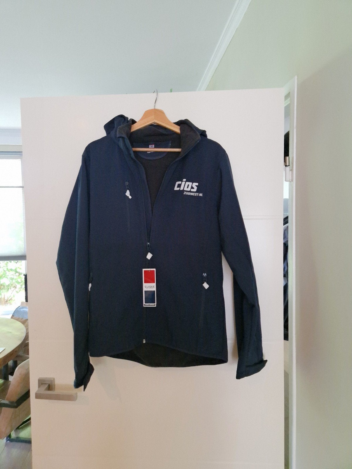 Cios Softshell Jas - Maat M - Nieuw!, Maat 38/40 (M), Cios, Blauw, Ophalen of Verzenden