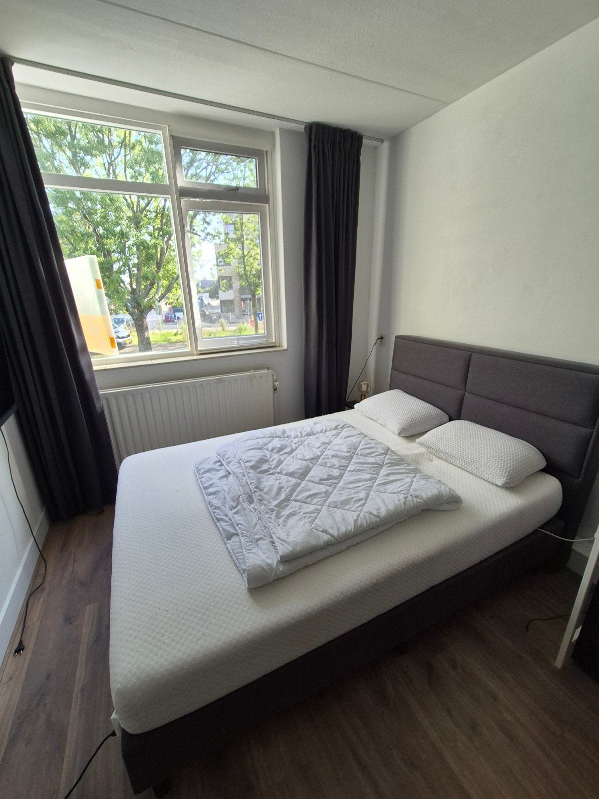 Boxspring 140x200 - 2-persoons, Ophalen, Gebruikt, Tweepersoons, 140 cm
