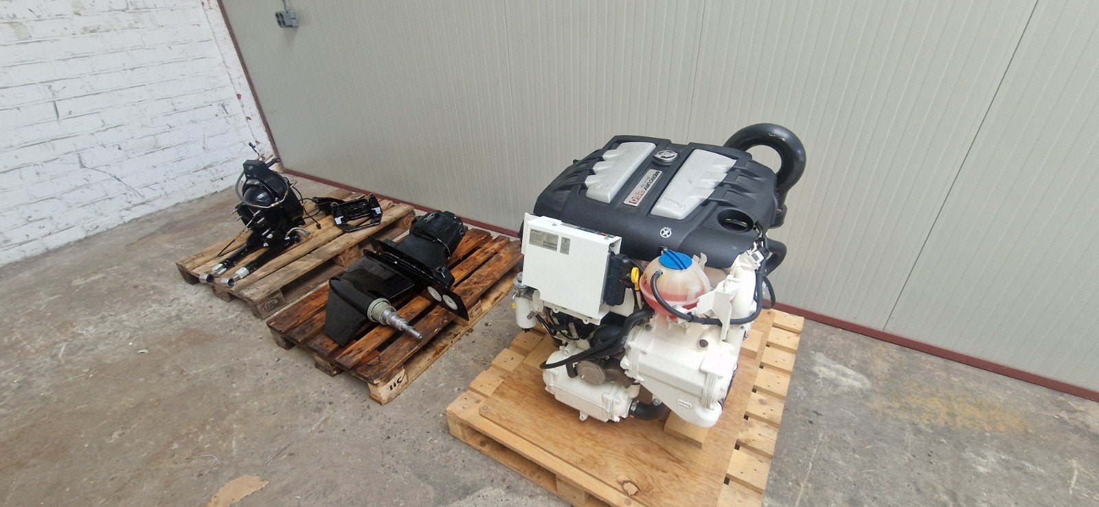 mercurydiesel, Ophalen, Gebruikt, Binnenboordmotor, Elektrische start
