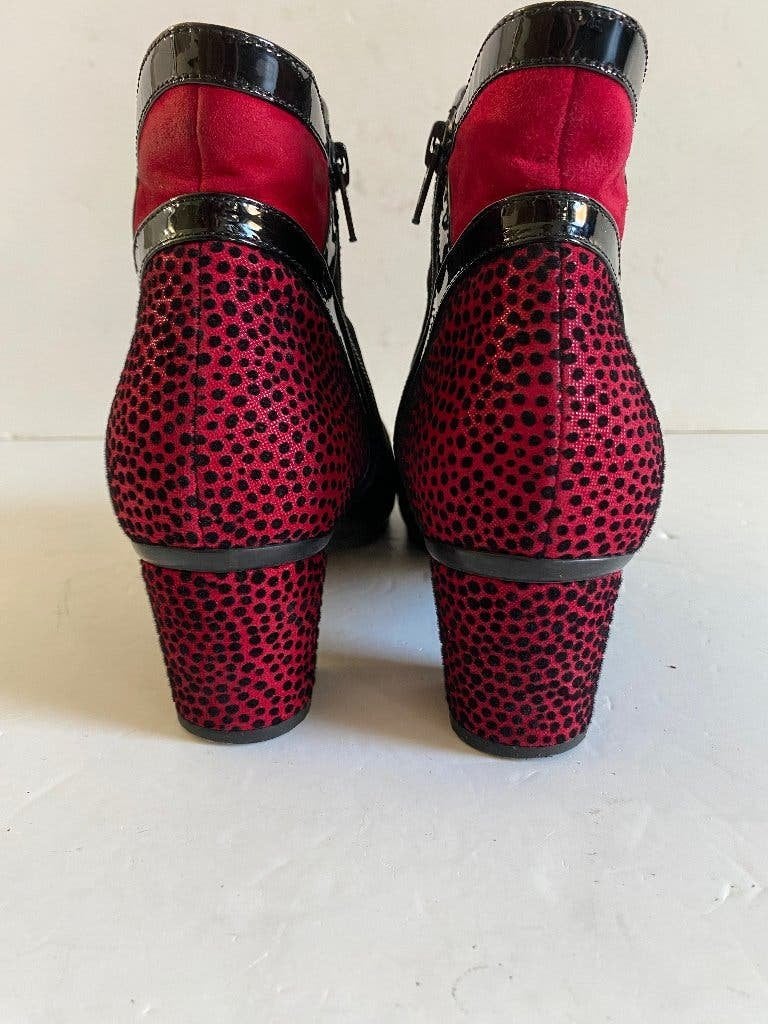K330 Pocco Pazza: 37,5 lage leren laarsjes laarzen schoenen, Kleding | Dames, Pocco Pazza, Ophalen of Verzenden, Zo goed als nieuw