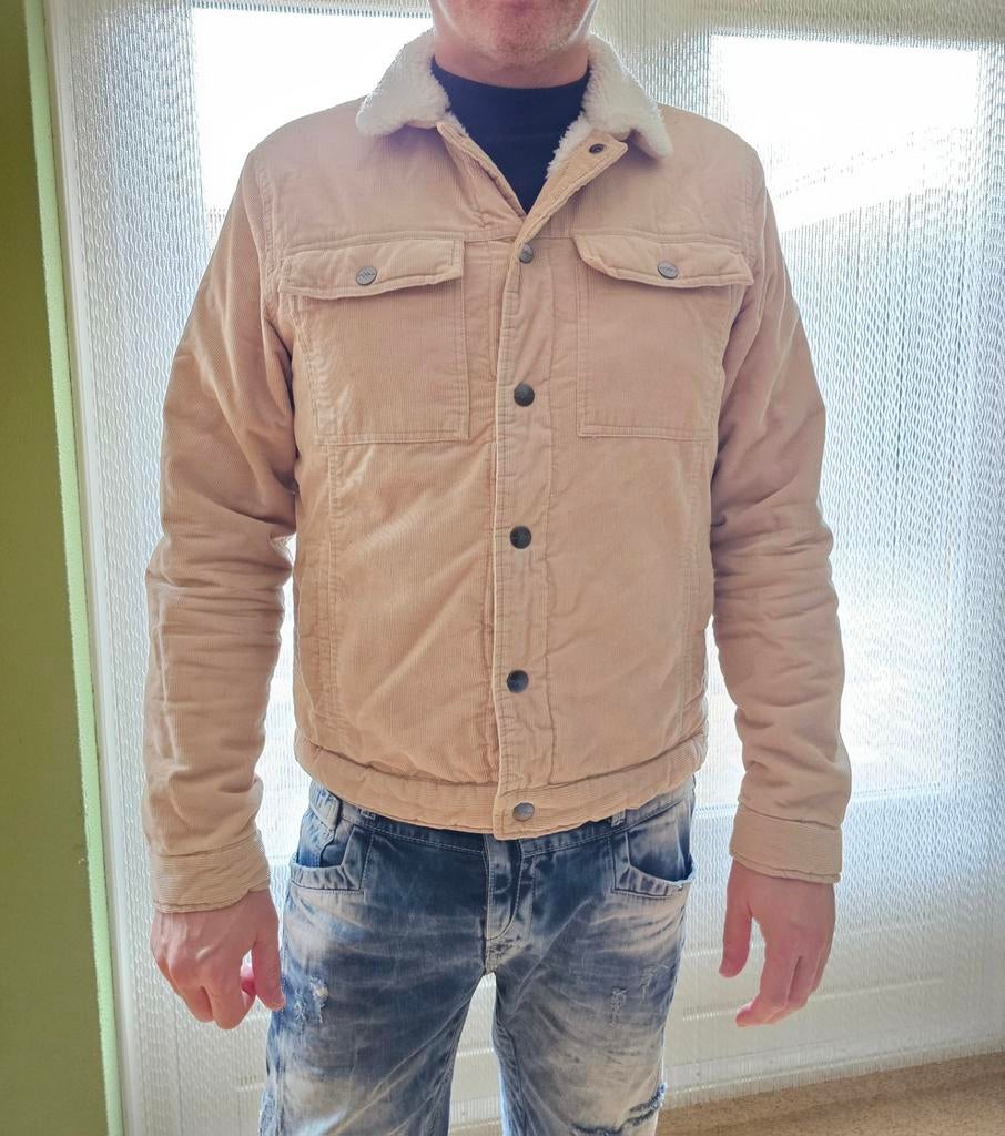 Als nieuw - Anti Blue voorjaarsjas - XL, Kleding | Heren, Jassen | Winter, Beige, Maat 56/58 (XL), Ophalen of Verzenden, Zo goed als nieuw