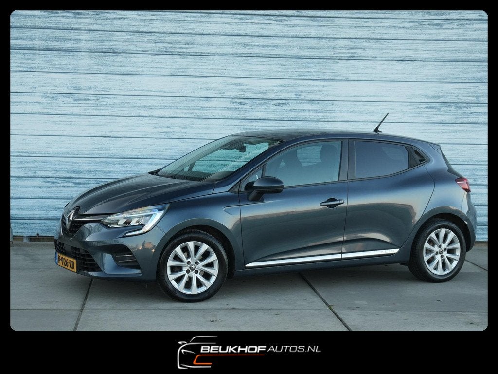 Renault Clio 1.0 Intens Navigatie Cruise Control Velgen, Voorwielaandrijving, Stof, Gebruikt, Bedrijf