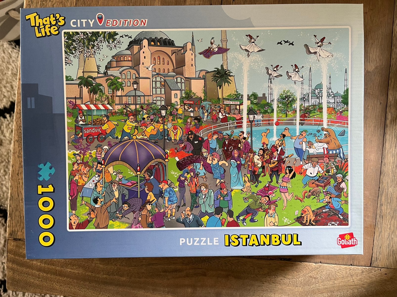 13 puzzels That’s Life City Edition, Ophalen, 500 t/m 1500 stukjes, Zo goed als nieuw