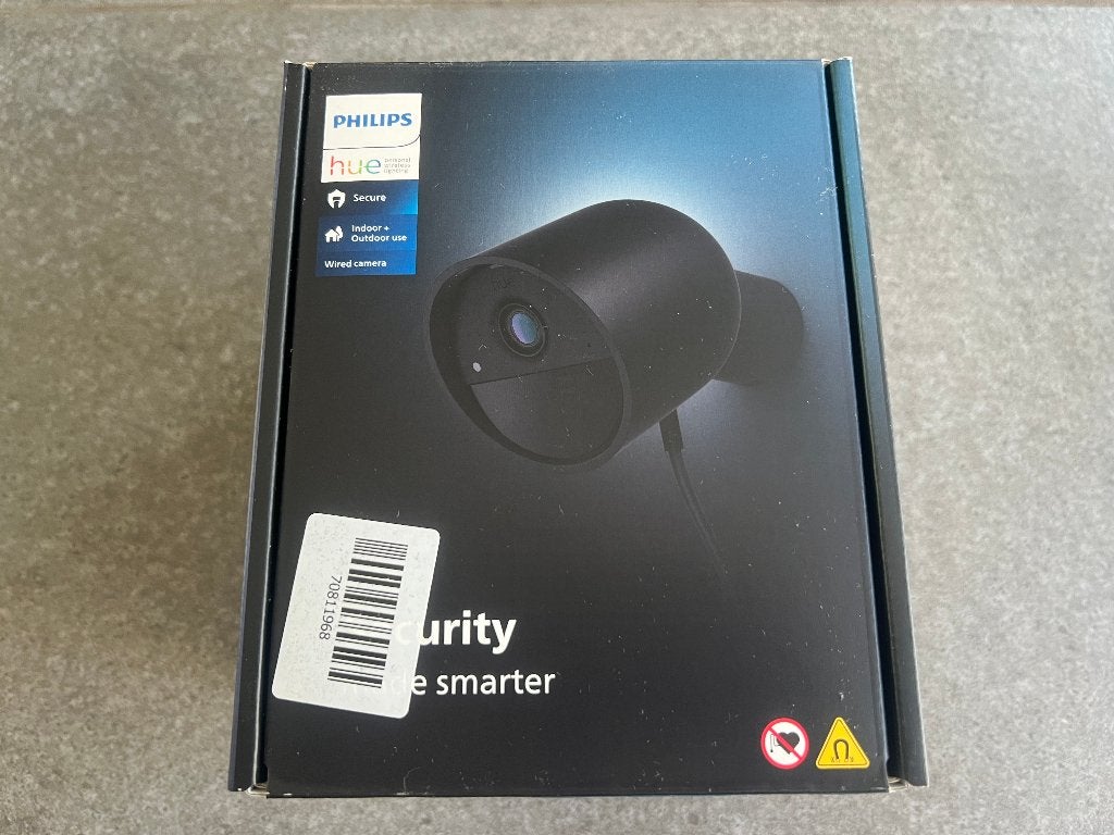 Philips Hue Secure camera, bedraad [Nieuw], Audio, Tv en Foto, Videobewaking, Ophalen of Verzenden, Nieuw