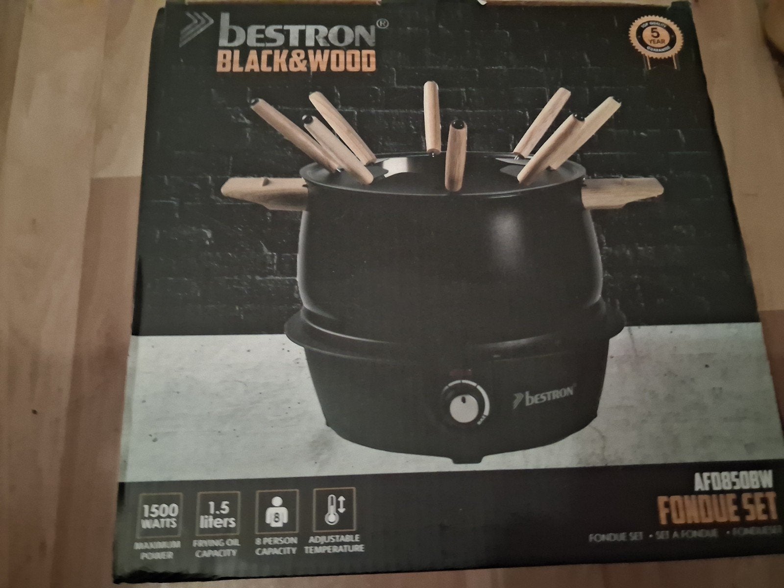 Bestron Fondue Set AFDB50BW, Ophalen of Verzenden