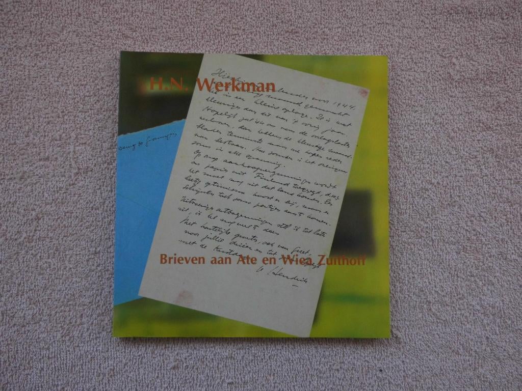 H.N. Werkman, brieven aan Ate en Wiea Zuithoff., Ophalen of Verzenden, Zo goed als nieuw, Utrecht, Andre Swertz 1995