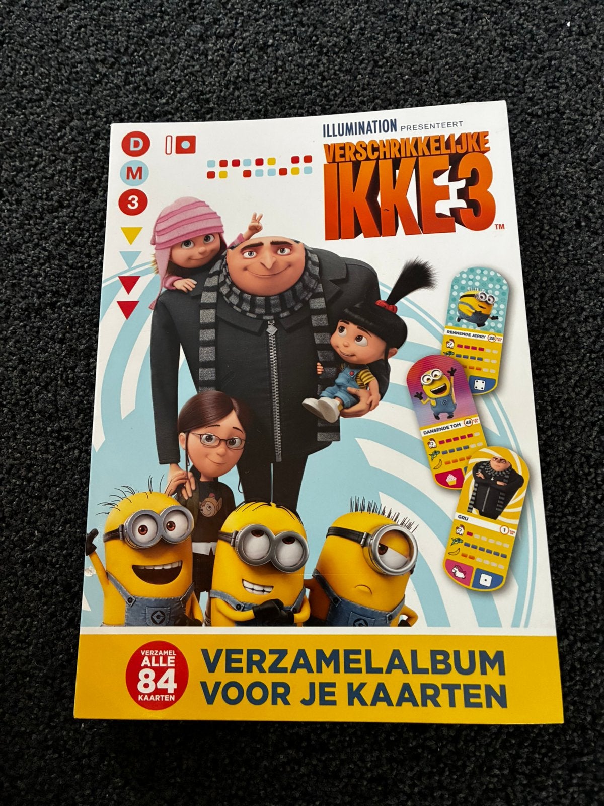 Verschrikkelijke ikke3 verzamelalbum, Ophalen, Meerdere kaarten