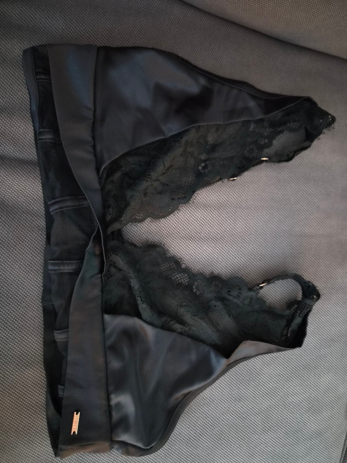 Hunkemoller bh maat L zwart, Verzenden, Zwart, BH