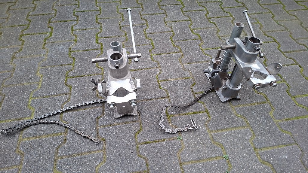 Saddle UP Gatzaag boormachine gatzagen ketting voor buizen, Auto diversen, Gebruikt, ., Ophalen of Verzenden, .