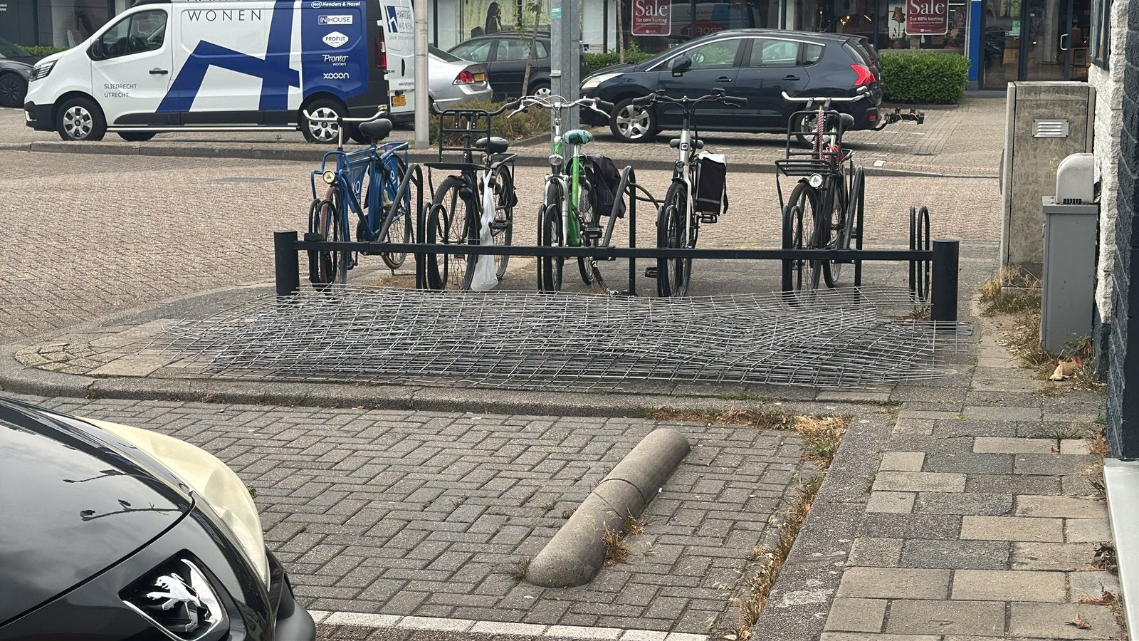 Oud ijzer gratis, Ophalen