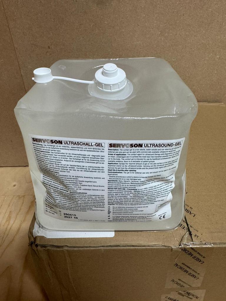 5x lasergel 5 liter p.s., Ophalen