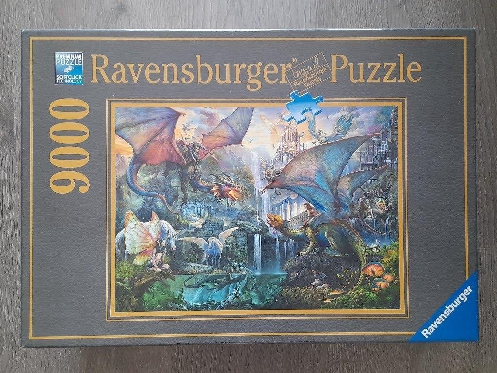 Ravensburger Magisch drakenbos, Ophalen, Meer dan 1500 stukjes, Zo goed als nieuw, Legpuzzel