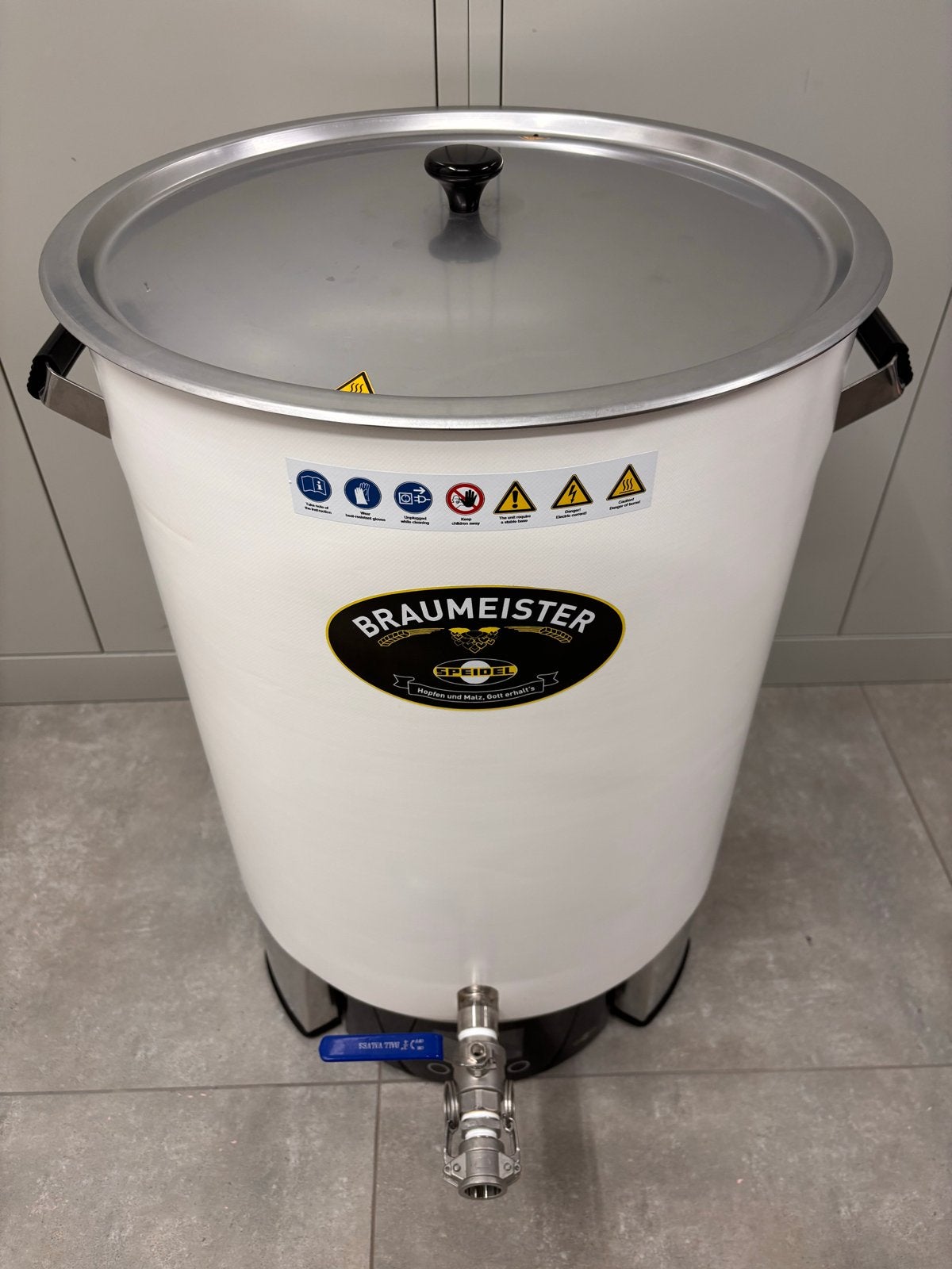 Braumeister Speidel 50L Brouwketel - ZGAN + extra’s, Ophalen, Zo goed als nieuw