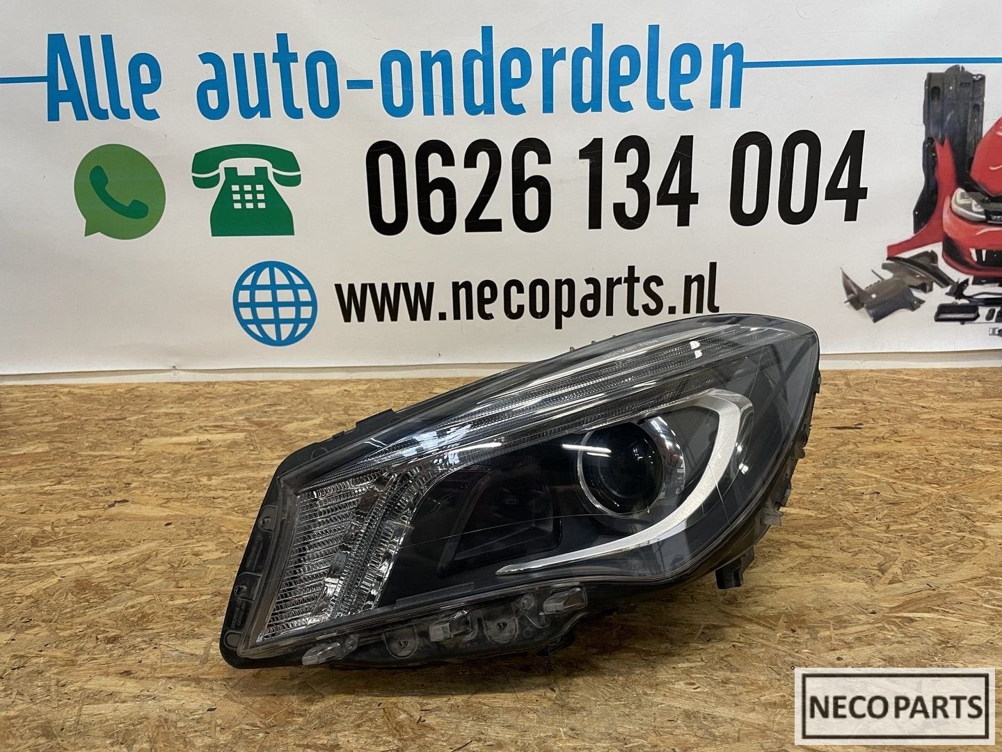 CLA W117 BIXENON BI XENON LED KOPLAMP LINKS A1179065100, Auto-onderdelen, Gebruikt, -, Ophalen of Verzenden, -