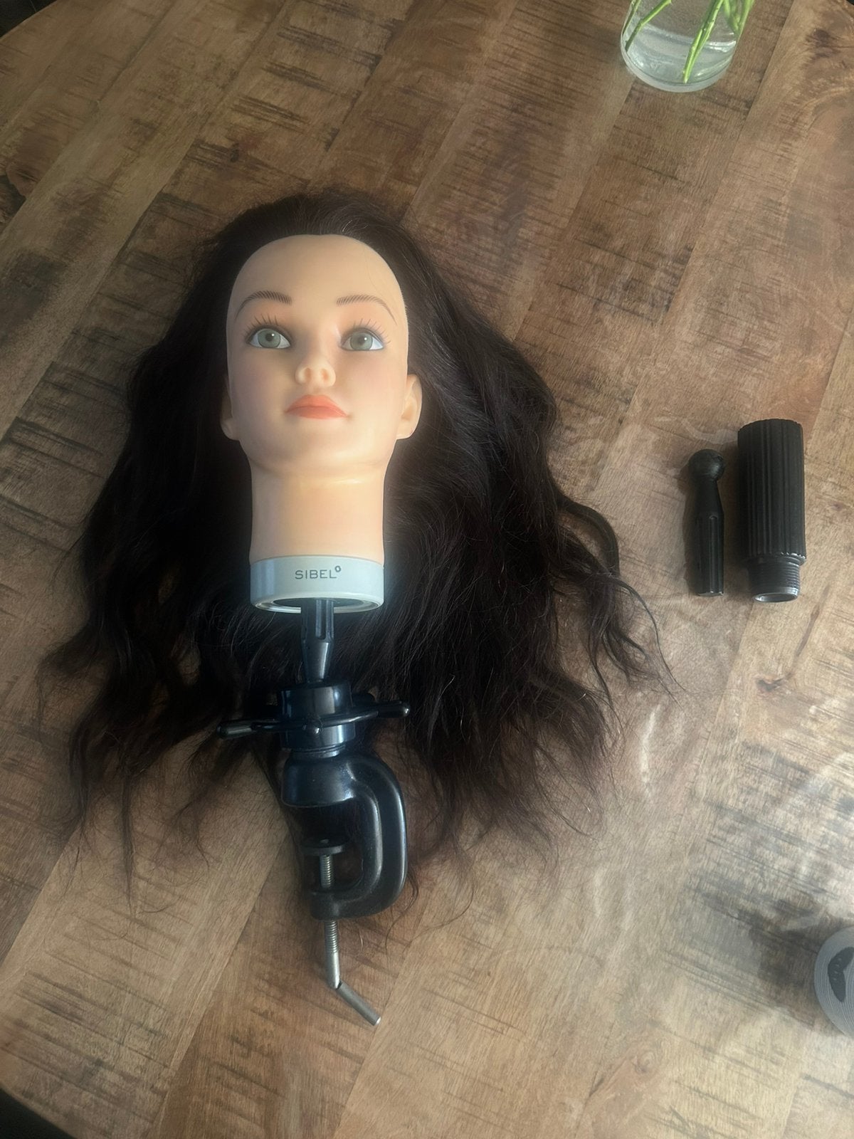 Sibel oefenpop bruin haar, Ophalen of Verzenden, Zo goed als nieuw, Meerdere media