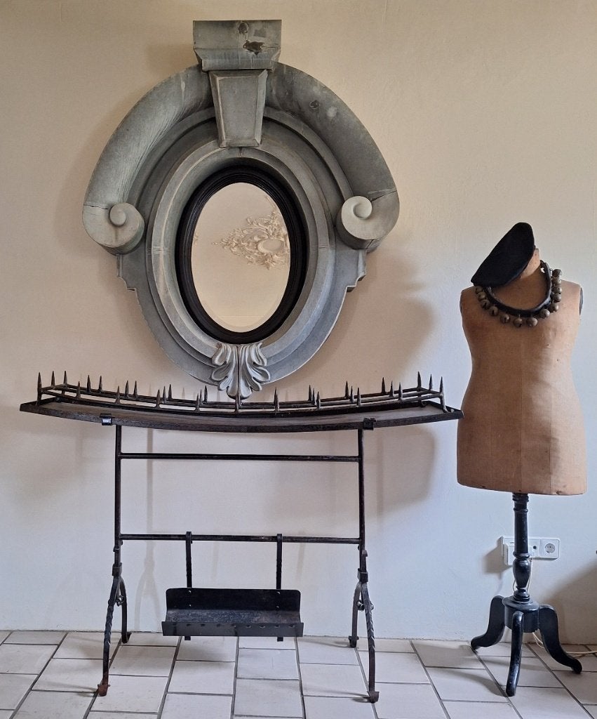 Antieke/brocante unieke kerkkandelaar, Ophalen